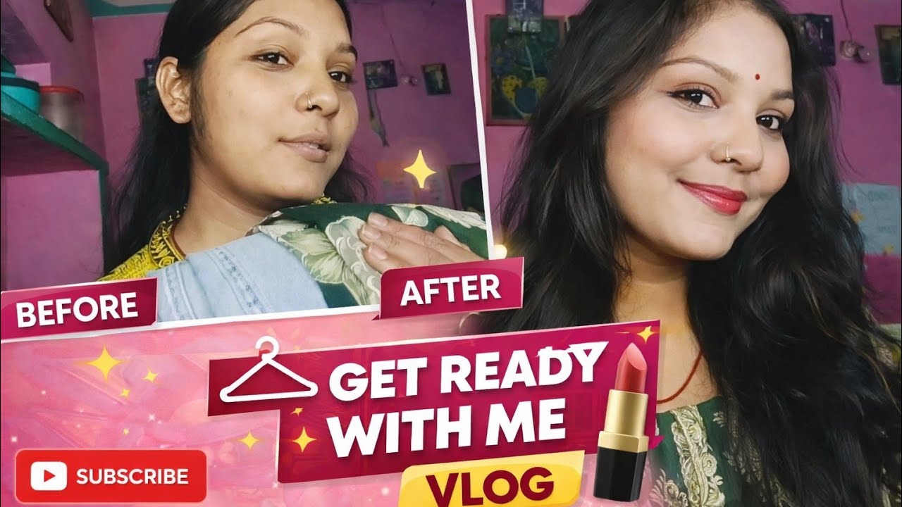 Hey guys! 💖Aaj main aap sabko apna Get Ready With Me (GRWM) routine dikhane wali hoon💄✨#GetReadywith
