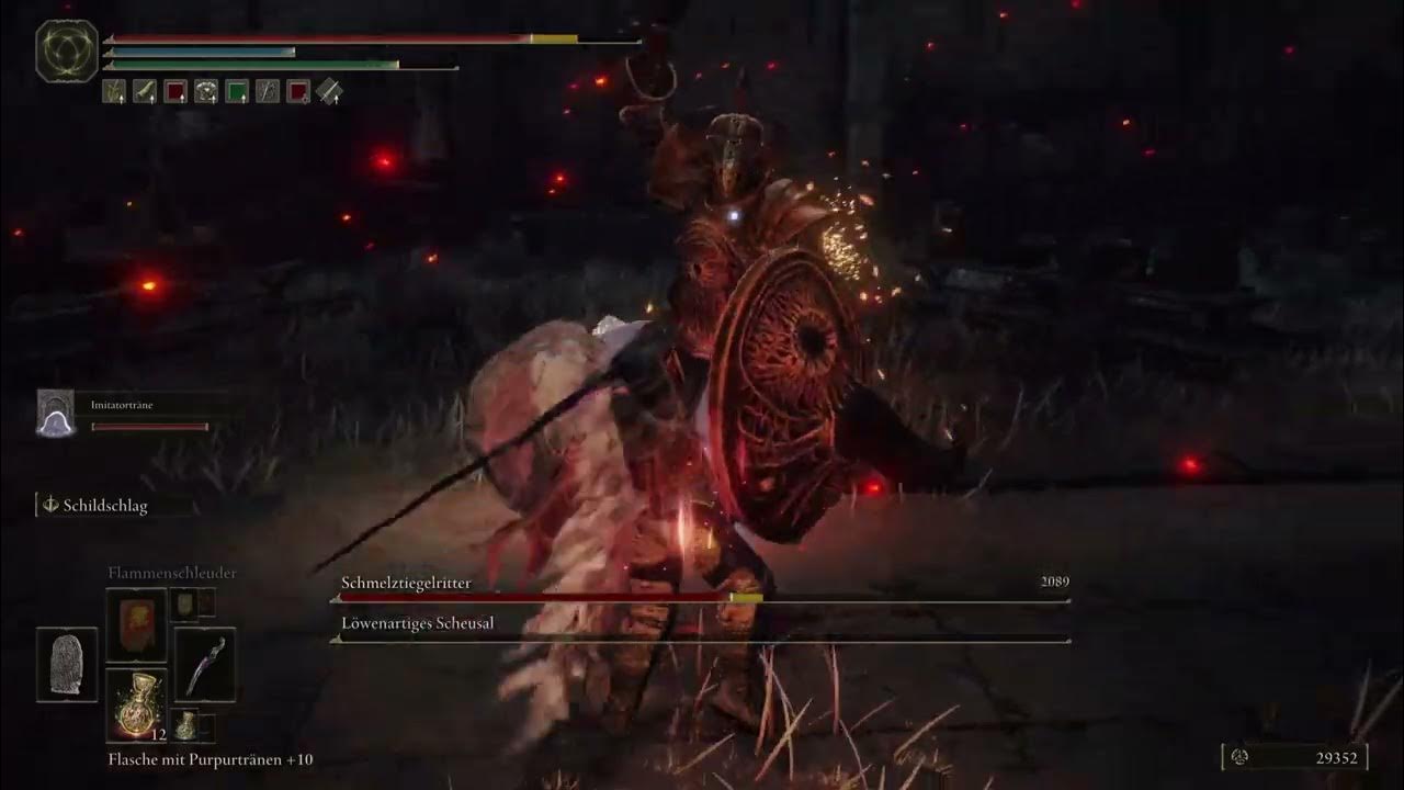 ELDEN RING Schloss Rotmähne Boss Fight YouTube