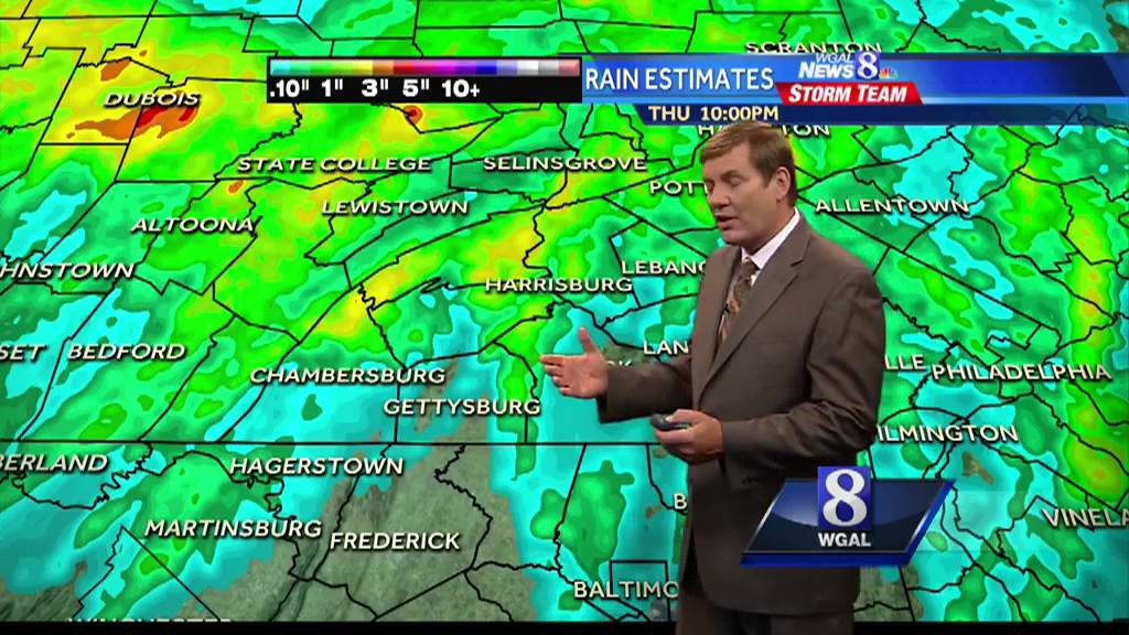 Scattered showers possible Friday afternoon - YouTube