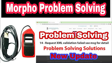 14 - Request XML | validation | failed, see msg for detail | CSC | Morpho | 1300 | E1/E2/E3 | Driver