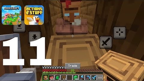 Minecraft: Pocket Edition Walkthrough Part 11 - Enchanted Book- Survival (Android, IOS)