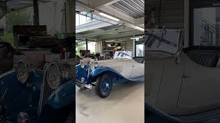 Our 1947 Lanchester LD10 (LPJ 96) and 1933 SS 1 (ALC 789)