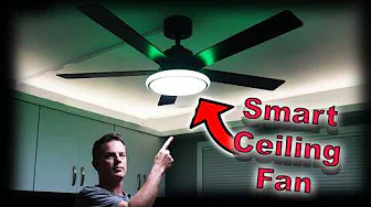 How To Install A Smart Ceiling Fan - Lumary Ceiling Fan Install and Review