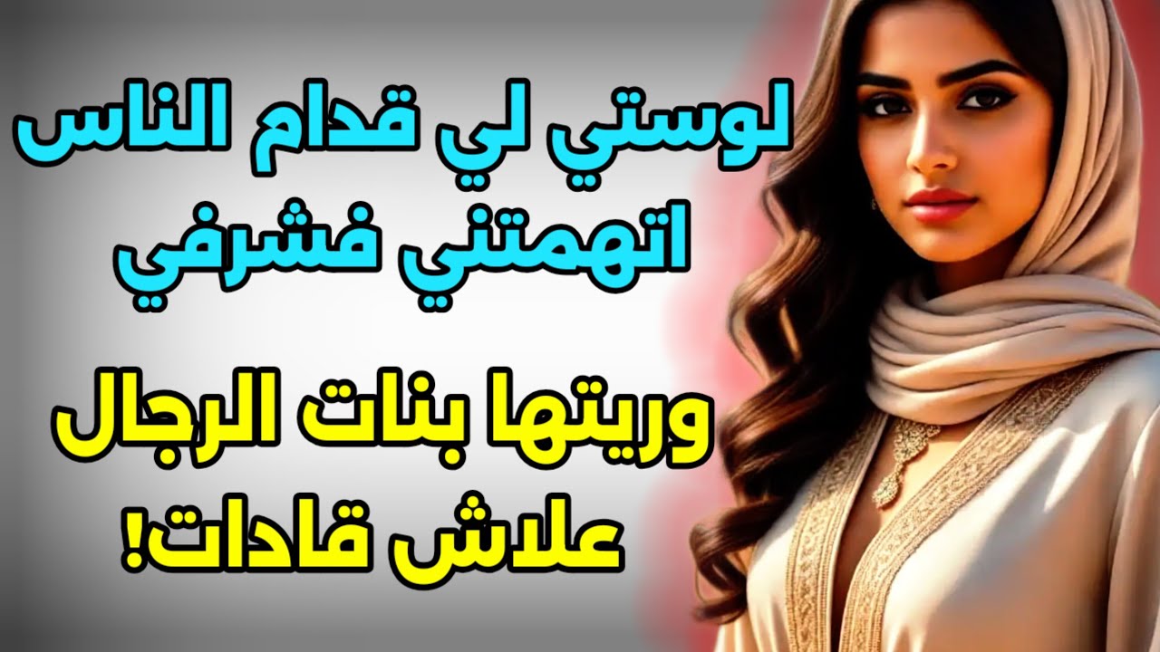 لوستي بغات تدير عليا عاقسة... وريتها بنات الرجال الشلاغمية علاش قادات!