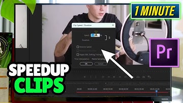 How to Speed Up Multiple Clips in Premiere Pro | Batch Speed