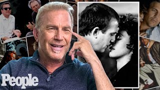 Kevin Costner Reacts to Photos of Whitney Houston, Yellowstone & More | PEOPLE