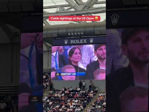 Celebs at the #USOpen Final 🤩