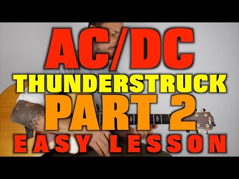 How to play Thunderstruck Part 2