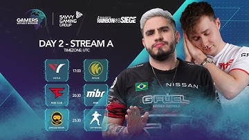 🔴 LIVE: Gamers Without Borders - Rainbow Six - Day 2 - Stream A