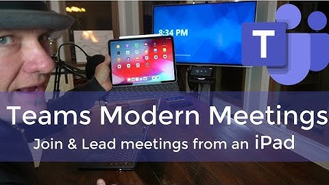 WHAT?!?!?   iPad experience with Teams (and Teams Room) is AMAZING!