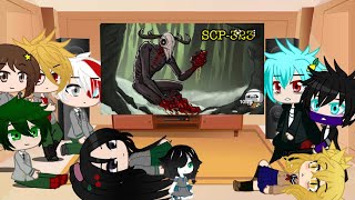 Mha Reacts To Scp-323