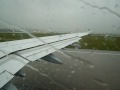 Lufthansa Airbus A380 seen from A321 taking off from Munich