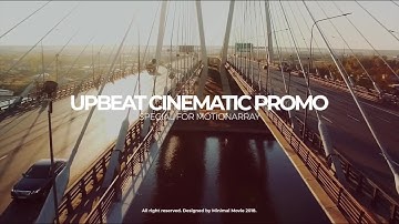 Upbeat Cinematic Slideshow Premiere Pro Templates