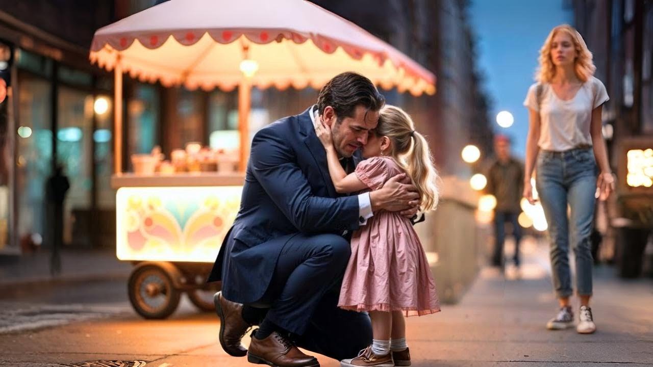 La niña le dijo al millonario: 