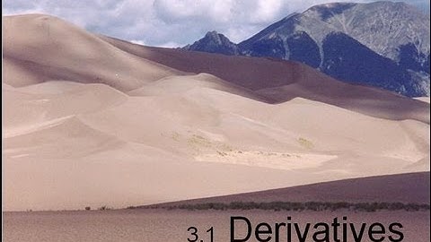 Calc03 1N Derivatives