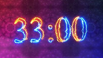 33 Minute Electric Timer | 1980 Seconds Countdown