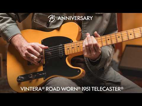 Introducing the 75th Anniversary Vintera Road Worn 1951 Telecaster | Tele 75 | Fender