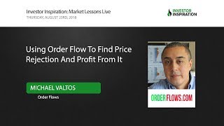 Using Order Flow To Find Price Rejection And Profit From It | Michael Valtos