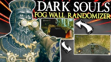 This Mod Is INSANE - Dark Souls Fog Gate Randomizer MOD Funny Moments #1