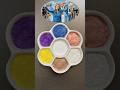 Little pony colour mixing #satisfying #art #colourmixing