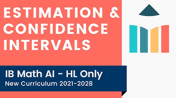 Estimation & Confidence Intervals [IB Math AI HL]