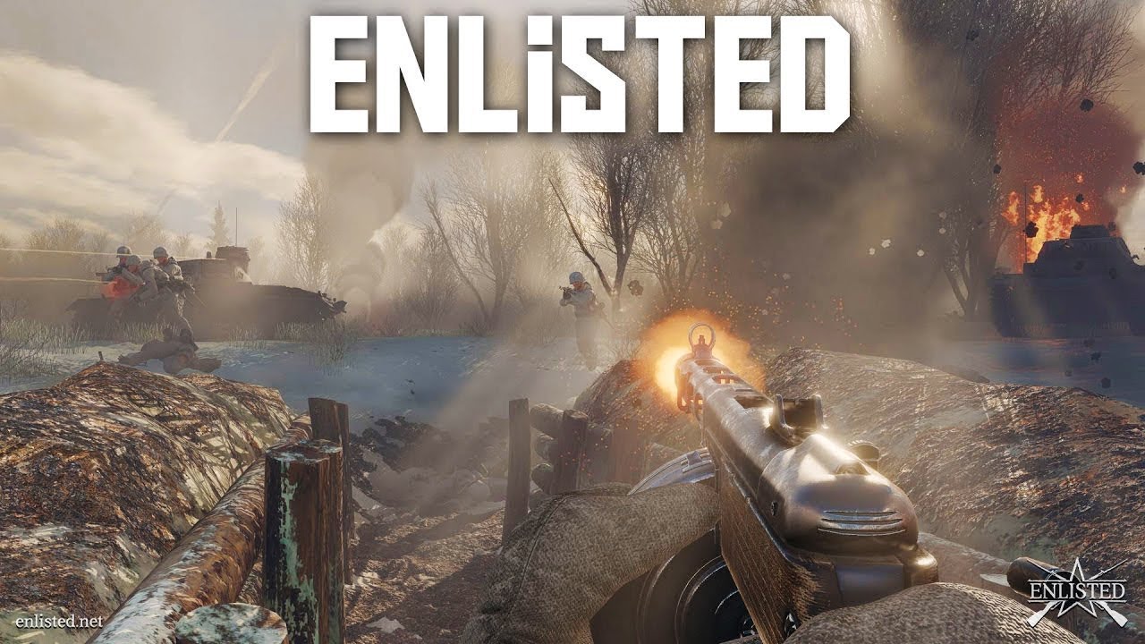 НОВЫЙ ВОЕННЫЙ ШУТЕР ОТ ГАДЖИН  ENLISTED OBT