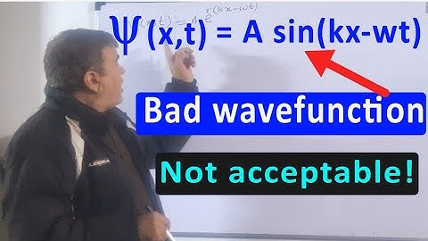 Checking the validity of wavefunction
