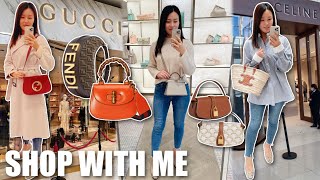 Luxury shopping in Melbourne part 2 *Gucci, Fendi, Celine* New bags, Summer perfect pieces etc!