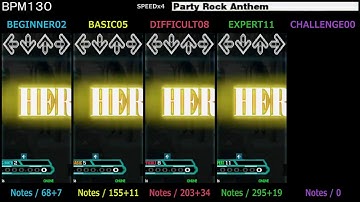 DDR / Party Rock Anthem - SINGLE (DanceDanceRevolution A20)