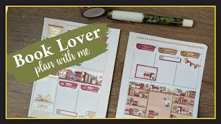 Book Lover 2- Plan With Me and Coordinating Fountain Pen Ink. Feat: Planners Anon, Sailor Ink Studio