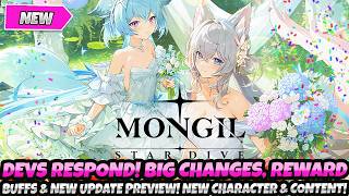 *MONGIL DEVS RESPOND!* Big Changes, Reward Buffs & New Update Preview! New Characters (Star Dive