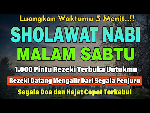 PUTAR PAGI INI !! Sholawat Jibril Pengabul Hajat,Mendatangkan Rezeki, Penghapus Dosa,syafaat