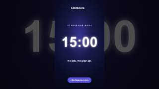 फ्री Classroom Timer for Teachers ⏱️ No Ads, No Sign-Up #shorts