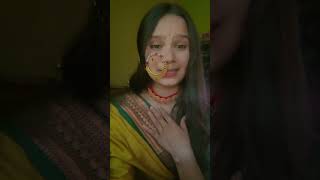 "traditional garhwali saree+nath transition 💓🫶