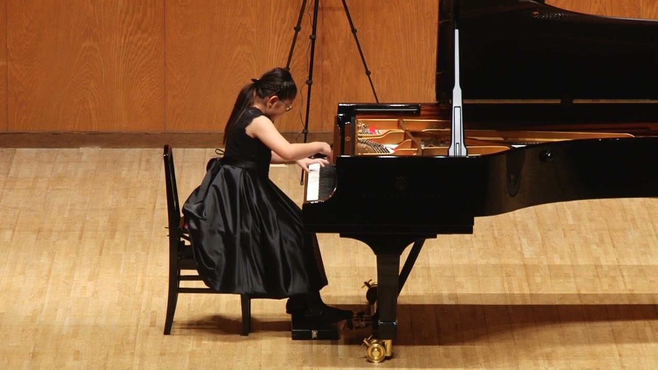 全日本ピアノコンクール2022 小学生中学年部門 銅賞 西藤 杏 - YouTube