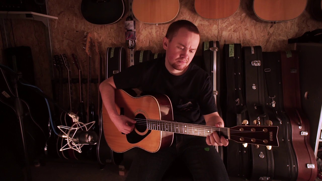 Тест гитары Yamaha FG-300D / Guitar review Yamaha FG-300D