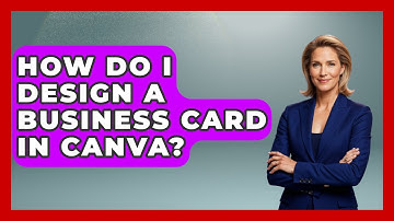 How Do I Design A Business Card In Canva? - Graphic Design Nerd