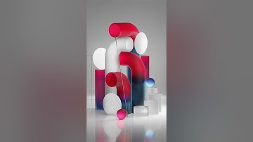 Blender Abstract Design