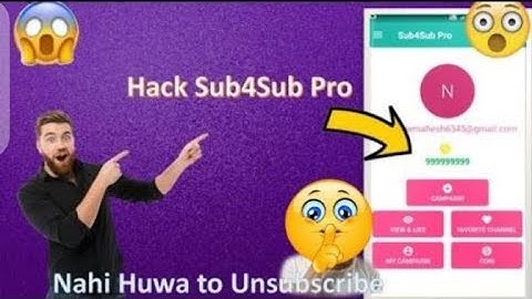 How to get unlimited subscribers and Likes and views // Sub 4 sub pro #atechnical