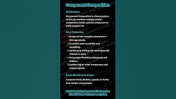 Component Composition in React – Build Reusable & Scalable UIs
