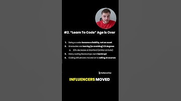 The "Learn to Code" Age Is Over - How AI Killed Coding
