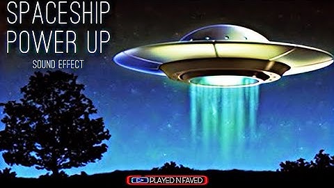Spaceship Power Up Sound Effect | Powering Up Spacecraft Sounds | Royalty Free