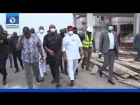 Gov Hope Uzodinma Inspects Ongoing Projects In Owerri