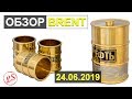 24 июня 2019. Хроники торгов. Поиск ключевых зон и уровней по нефти BR