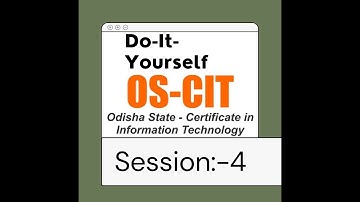 OS-CIT | Do-it-Yourself| Session-4 | ISIT/Ashis Sir