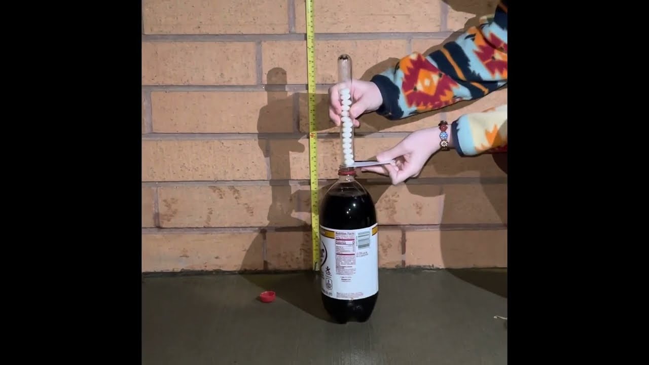 Soda Mentos Lab Chem 002A with Dr. Henry West Hills College Coalinga Spring 2022