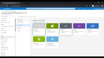 Azure API Management - Create Your First API