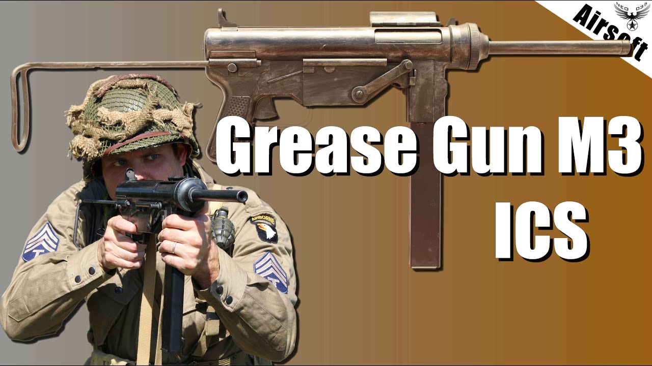 Bienvenue dans cette vidéo de présentation de la Grease Gun M3 de chez ICS ...