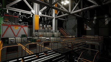 Factory. Modular props from Unreal Engine.