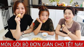 Vlog#: BÒ TÁI CHANH ĂN CÙNG SNACK TRÁI BANH NGON LẠ.